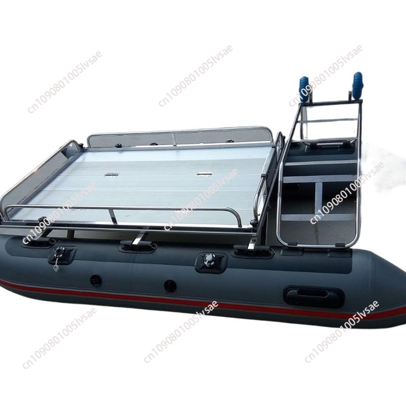 Aluminiowa platforma, ponton z – Fishing Boat Inflatable recenzja i cena