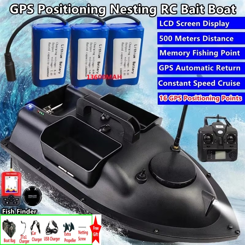 Sonar Finder 16 GPS z funkcją  – Fishing Boat Depth Finder recenzja i cena