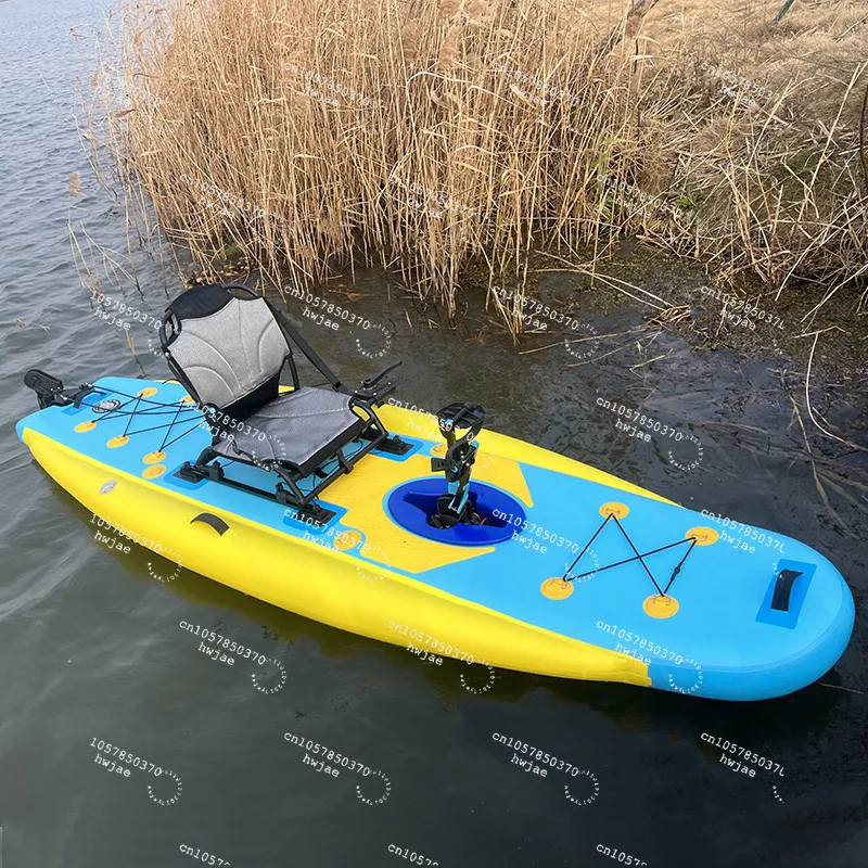 Nadmuchiwany kajak z pedałami  – Fishing Boat Inflatable recenzja i cena